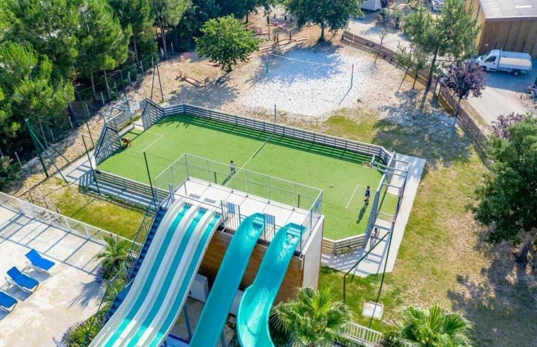Camping Des Dunes De Contis Mobilhome 3Ch, Saint-Julien-en-Born Zewnętrze zdjęcie