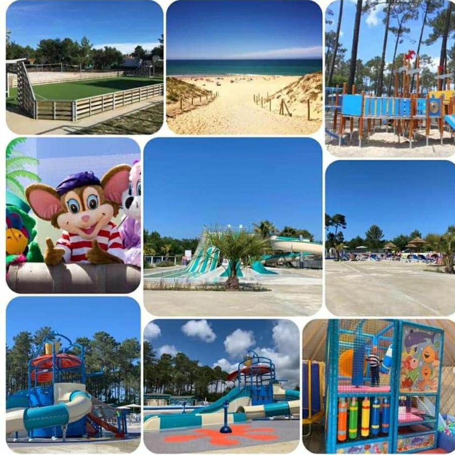 Camping Des Dunes De Contis Mobilhome 3Ch, Saint-Julien-en-Born Zewnętrze zdjęcie