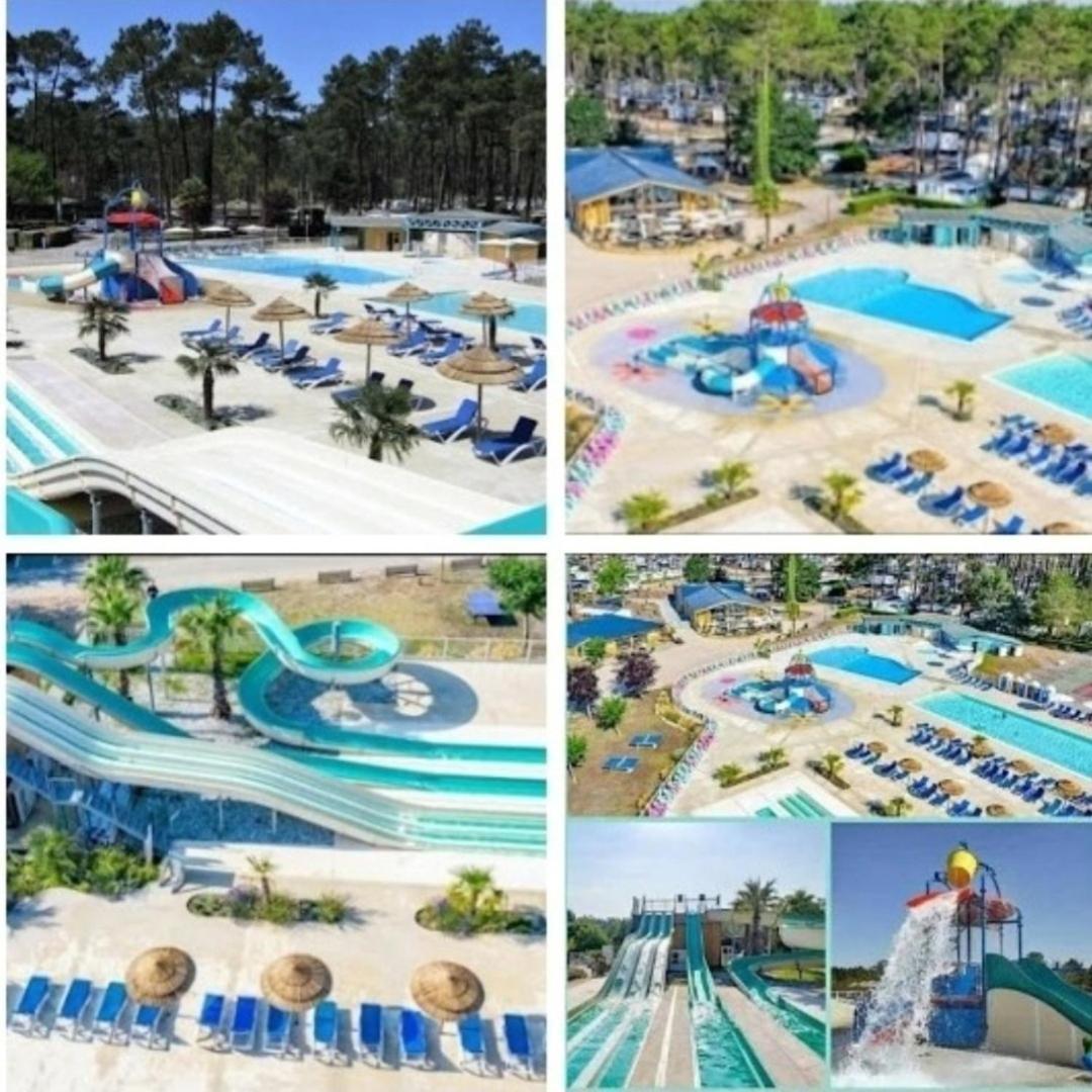 Camping Des Dunes De Contis Mobilhome 3Ch, Saint-Julien-en-Born Zewnętrze zdjęcie